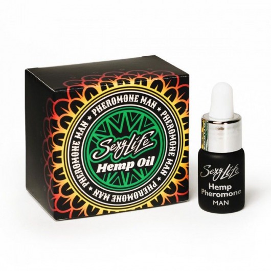 Мужские духи с феромонами Sexy Life HEMPOIL man - 5 мл. -  - Магазин феромонов в Майкопе