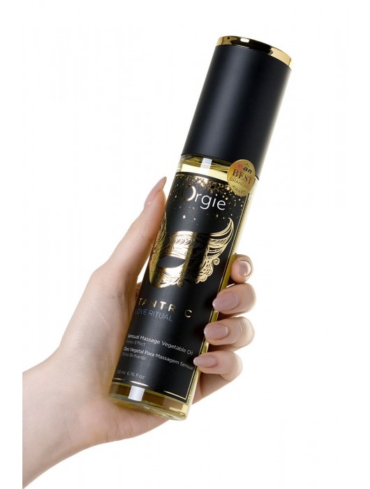 Растительное массажное масло Orgie Tantric Love Ritual - 200 мл. - ORGIE - купить с доставкой в Майкопе
