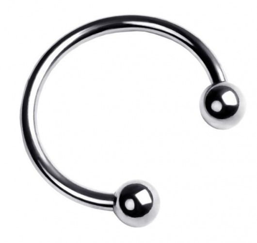 Серебристая подкова на головку пениса - ToyFa - купить с доставкой в Майкопе