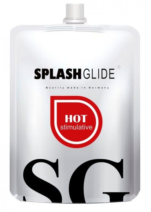 Возбуждающий лубрикант на водной основе Splashglide Hot Stimulative - 100 мл. - Splashglide - купить с доставкой в Майкопе