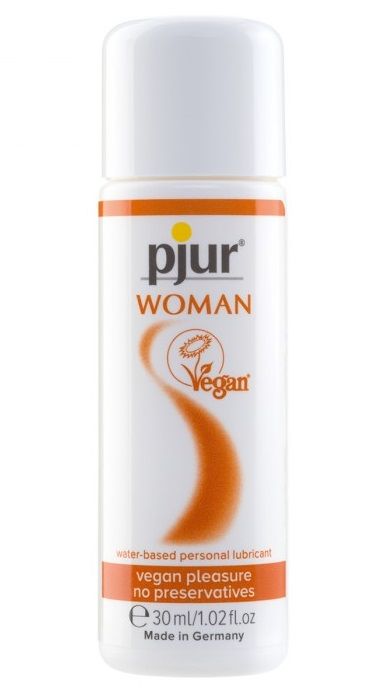 Лубрикант pjur WOMAN Vegan на водной основе - 30 мл. - Pjur - купить с доставкой в Майкопе