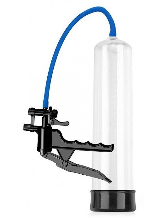 Прозрачная вакуумная помпа Sex Expert с ручным насосом - Sex Expert - в Майкопе купить с доставкой