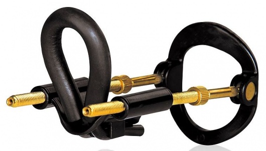 Черный экстендер-растяжитель пениса - Sex Expert - в Майкопе купить с доставкой