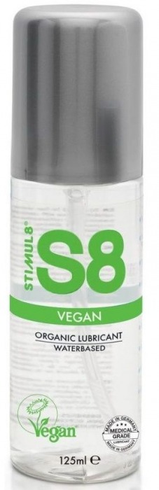 Веганский лубрикант на водной основе S8 Vegan Lube - 125 мл. - Stimul8 - купить с доставкой в Майкопе