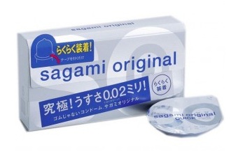 Ультратонкие презервативы Sagami Original QUICK - 6 шт. - Sagami - купить с доставкой в Майкопе