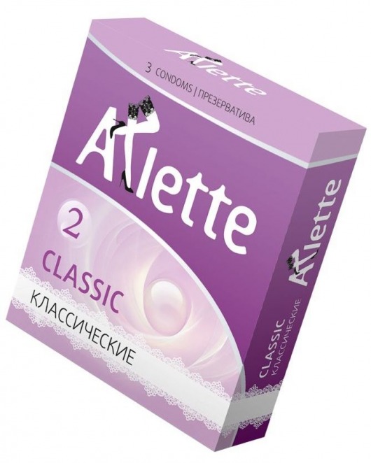 Классические презервативы Arlette Classic - 3 шт. - Arlette - купить с доставкой в Майкопе