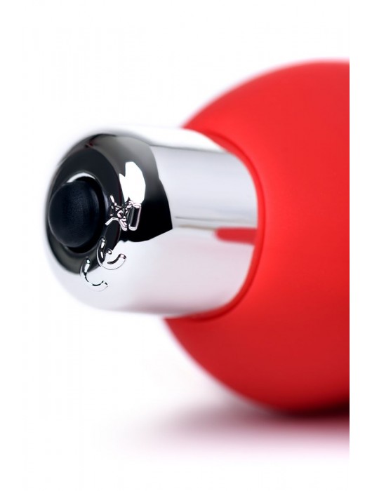 Красный силиконовый вибростимулятор простаты Proman - 12,5 см. - ToyFa - в Майкопе купить с доставкой