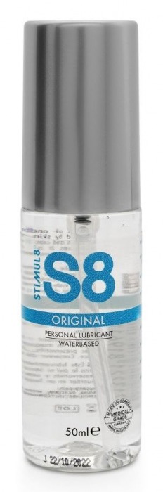 Универсальный лубрикант на водной осноdе S8 Original Lube - 50 мл. - Stimul8 - купить с доставкой в Майкопе