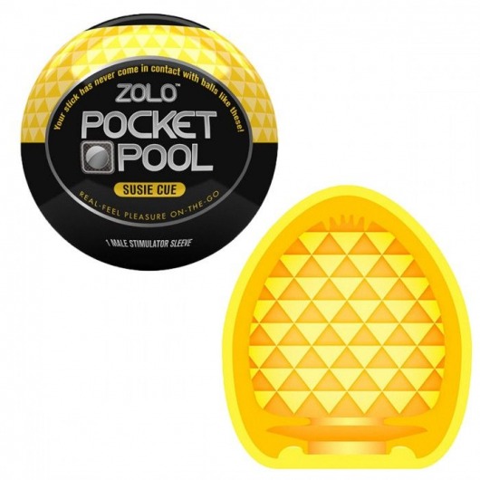 Эластичный мастурбатор Zolo Susie Cue - Zolo - в Майкопе купить с доставкой