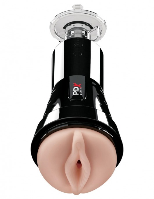 Телесный вибромастурбатор-вагина Cock Compressor Vibrating Stroker - Pipedream - в Майкопе купить с доставкой