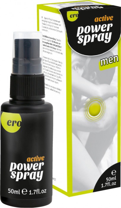Стимулирующий спрей для мужчин Active Power Spray - 50 мл. - Ero - купить с доставкой в Майкопе