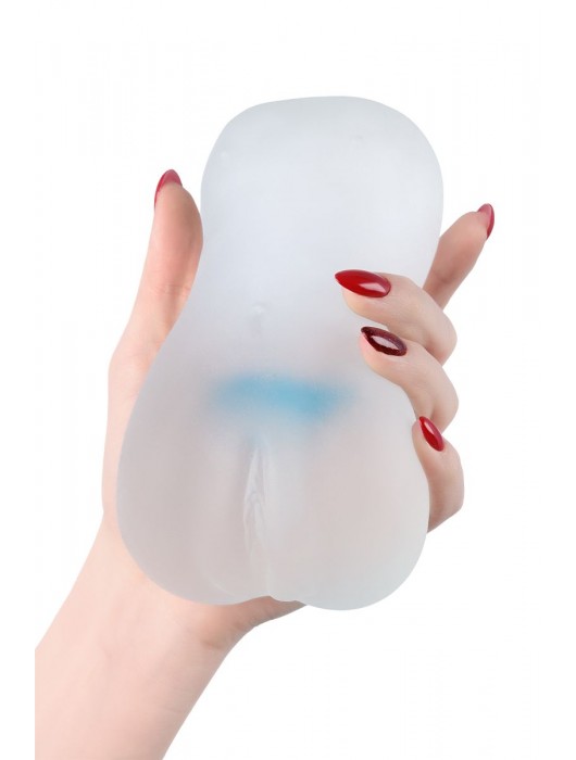 Прозрачный реалистичный мастурбатор Juicy Pussy Hot Crystal - ToyFa - в Майкопе купить с доставкой