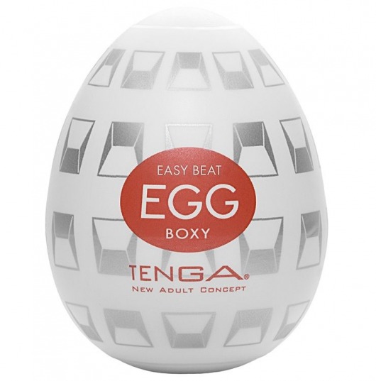 Мастурбатор-яйцо EGG Boxy - Tenga - в Майкопе купить с доставкой
