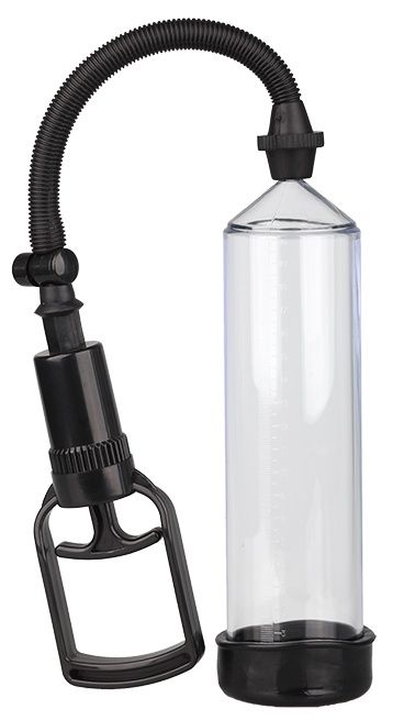 Прозрачная вакуумная помпа TRIGGER HANDLE PENIS PUMP - Dream Toys - в Майкопе купить с доставкой