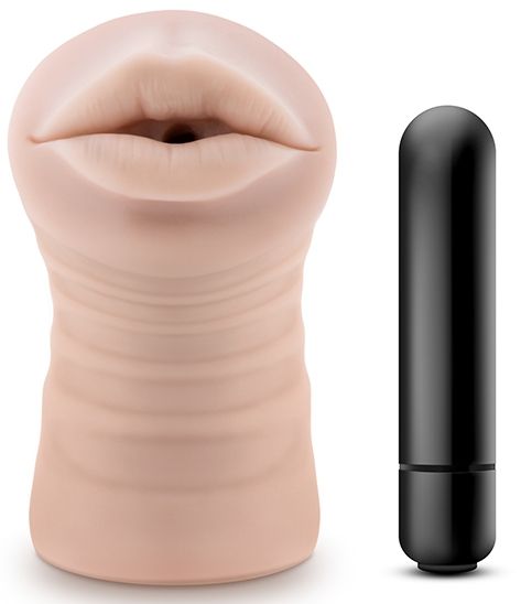 Телесный мастурбатор-ротик Skye - Blush Novelties - в Майкопе купить с доставкой