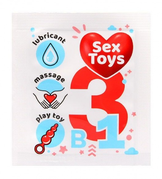 Гель-лубрикант на водной основе Sex Toys - 4 гр. - Биоритм - купить с доставкой в Майкопе