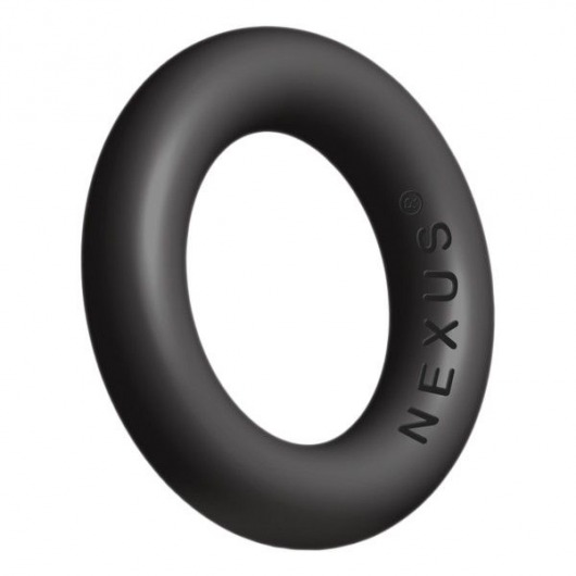 Черное эрекционное кольцо Nexus Enduro Plus - Nexus Range - в Майкопе купить с доставкой