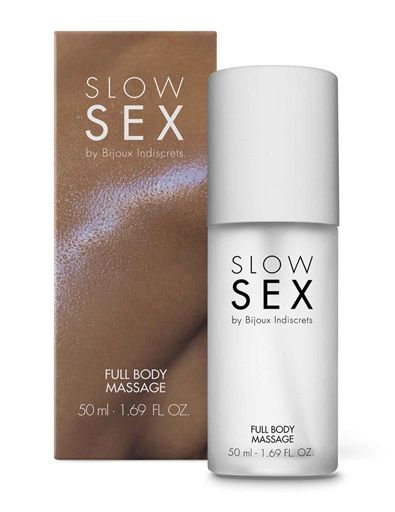 Массажный гель Slow Sex Full Body Massage - 50 мл. - Bijoux Indiscrets - купить с доставкой в Майкопе