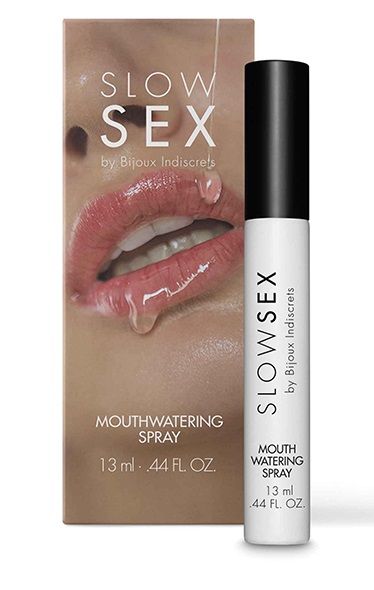 Спрей для усиления слюноотделения Slow Sex Mouthwatering Spray - 13 мл. - Bijoux Indiscrets - купить с доставкой в Майкопе