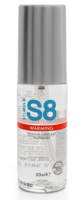 Cогревающий лубрикант на водной основе Stimul8 Warming Lube - 50 мл. - Stimul8 - купить с доставкой в Майкопе