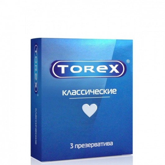Гладкие презервативы Torex  Классические  - 3 шт. - Torex - купить с доставкой в Майкопе