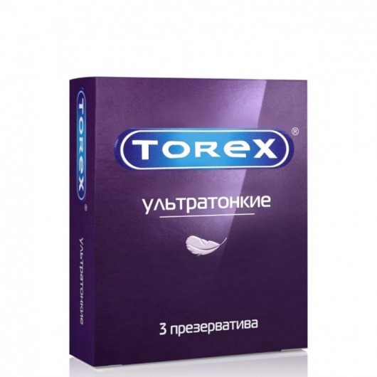 Презервативы Torex  Ультратонкие  - 3 шт. - Torex - купить с доставкой в Майкопе