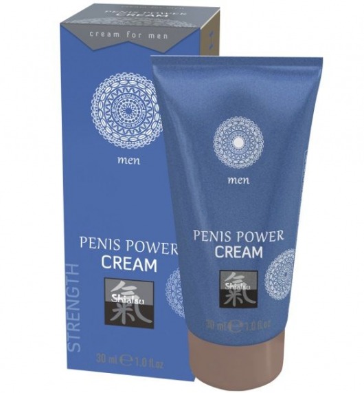 Возбуждающий крем для мужчин Penis Power Cream - 30 мл. - Shiatsu - купить с доставкой в Майкопе