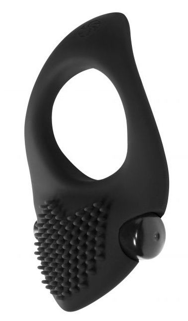 Черное эрекционное виброкольцо Pure Passion Sunset - Lola Games - в Майкопе купить с доставкой