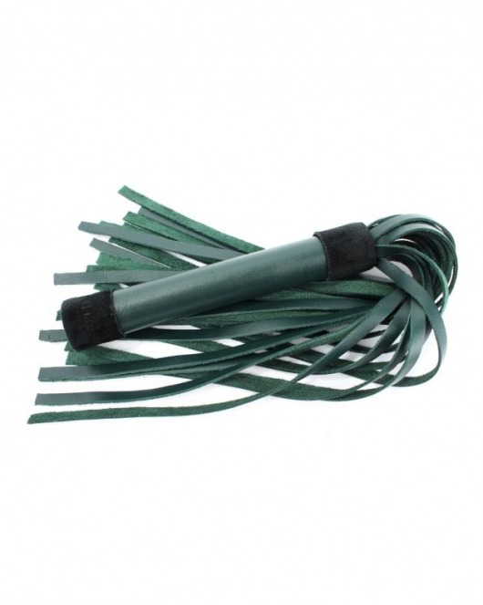 Плеть изумрудного цвета Ladys Arsenal с гладкой ручкой - 45 см. - БДСМ Арсенал - купить с доставкой в Майкопе