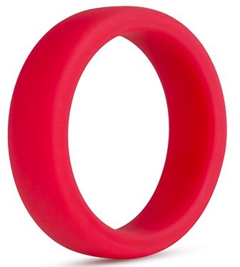 Красное эрекционное кольцо Silicone Go Pro Cock Ring - Blush Novelties - в Майкопе купить с доставкой