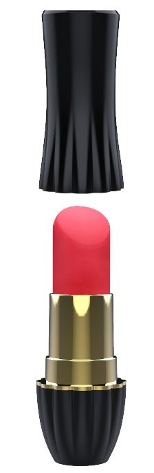 Клиторальный стимулятор-помада LIPSTICK - 9,3 см. - Dream Toys - купить с доставкой в Майкопе