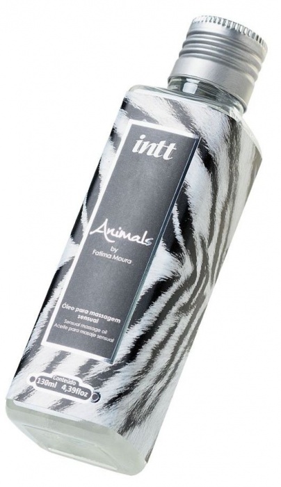 Массажное масло ANIMALS by Fatima Moura с возбуждающим эффектом - 130 мл. - INTT - купить с доставкой в Майкопе