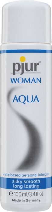 Лубрикант на водной основе pjur WOMAN Aqua - 100 мл. - Pjur - купить с доставкой в Майкопе