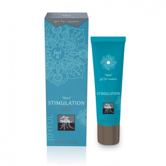 Возбуждающий интимный гель STIMULATION GEL Mint - 30 мл. - Shiatsu - купить с доставкой в Майкопе