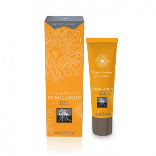 Возбуждающий интимный гель STIMULATION GEL Ginger   Cinnamon - 30 мл. - Shiatsu - купить с доставкой в Майкопе