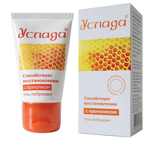 Гель-лубрикант  Услада  с прополисом - 30 гр. - Биоритм - купить с доставкой в Майкопе