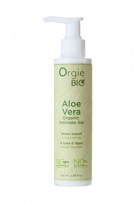 Органический интимный гель ORGIE Bio Aloe Vera с экстрактом алоэ вера - 100 мл. - ORGIE - купить с доставкой в Майкопе