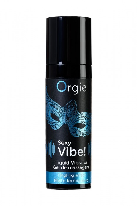 Гель для массажа ORGIE Sexy Vibe Liquid Vibrator с эффектом вибрации - 15 мл. - ORGIE - купить с доставкой в Майкопе