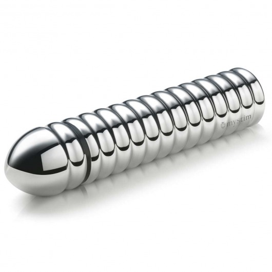 Рельефный фаллос для интенсивного электросекса Groovey George - 20 см. - MyStim - купить с доставкой в Майкопе