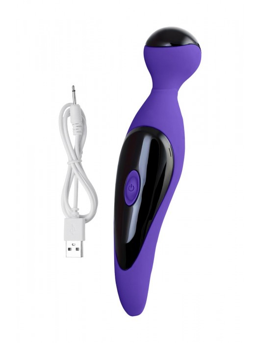 Фиолетовый вибростимулятор COSMY - 18,3 см. - ToyFa