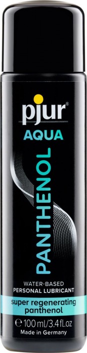Лубрикант на водной основе с пантенолом pjur AQUA Panthenol - 100 мл. - Pjur - купить с доставкой в Майкопе