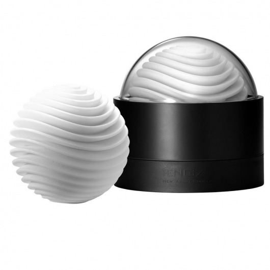 Белый мастурбатор Tenga Geo Aqua - Tenga - в Майкопе купить с доставкой