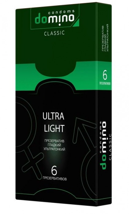 Супертонкие презервативы DOMINO Ultra Light - 6 шт. - Domino - купить с доставкой в Майкопе