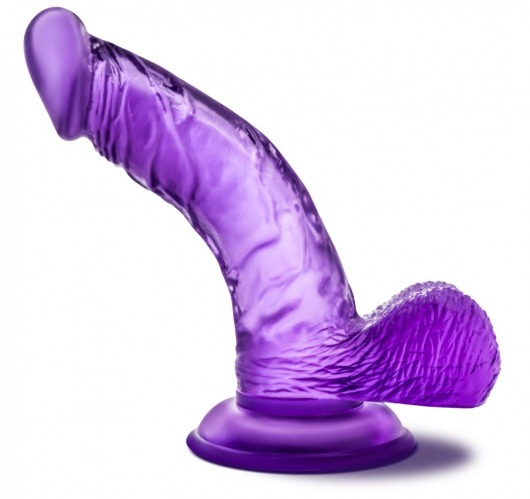 Фиолетовый фаллоимитатор Sweet n Hard 8 - 16,5 см. - Blush Novelties