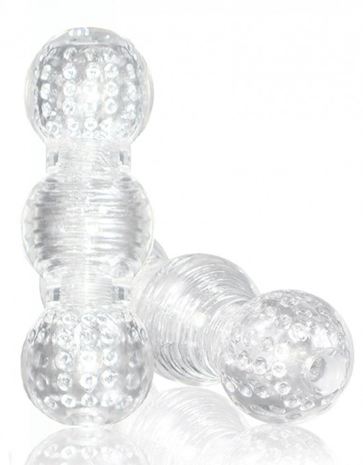 Прозрачный фигурный мастурбатор Master Stroker - Blush Novelties - в Майкопе купить с доставкой