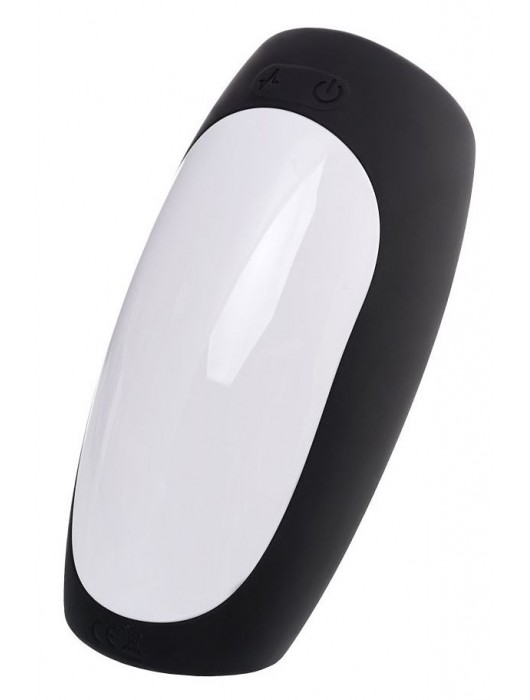 Черно-белый перезаряжаемый мастурбатор Erotist Hailstorm - Erotist Adult Toys - в Майкопе купить с доставкой