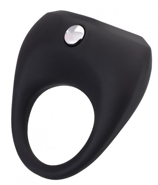 Черное эрекционное виброкольцо Erotist Cosm - Erotist Adult Toys - в Майкопе купить с доставкой