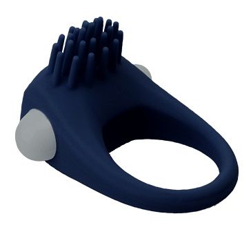 Синее эрекционное виброкольцо STIMU RING - Dream Toys - в Майкопе купить с доставкой