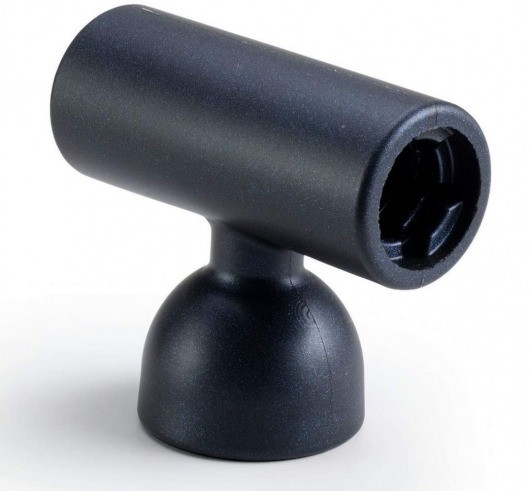 Черная насадка-мастурбатор на вибратор Doxy - Masturbator Sleeve Doxy Attachment - Doxy - в Майкопе купить с доставкой