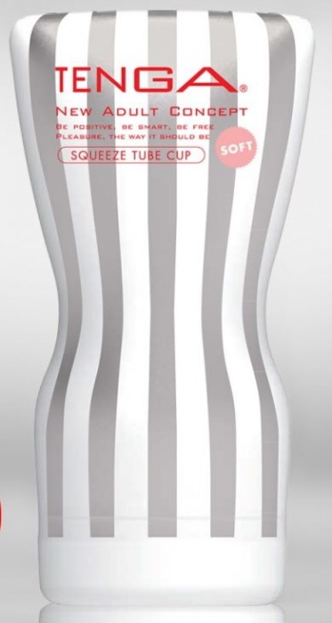 Мастурбатор TENGA Squeeze Tube Cup Soft - Tenga - в Майкопе купить с доставкой